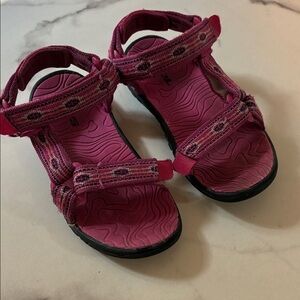Teva Kids Pink Adjustable Sport Sandals